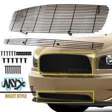Black Front Grill Fits 2005- 2010 Dodge Charger Main Upper Lower Bumper Grille Black Front Grill Fits 2005- 2010 Dodge Charger Main Upper Lower Bumper Grille