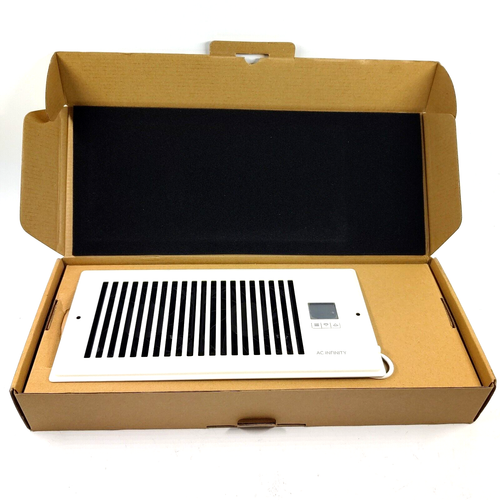 AC Infinity ACRBF4W Airtap T4 Quiet Register Booster Fan System