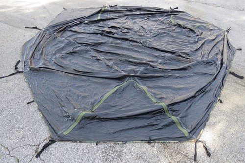 USMC Marine Extreme Cold Weather Eureka Tent Rainfly Camouflage Woodland CAMO - Picture 8 of 11