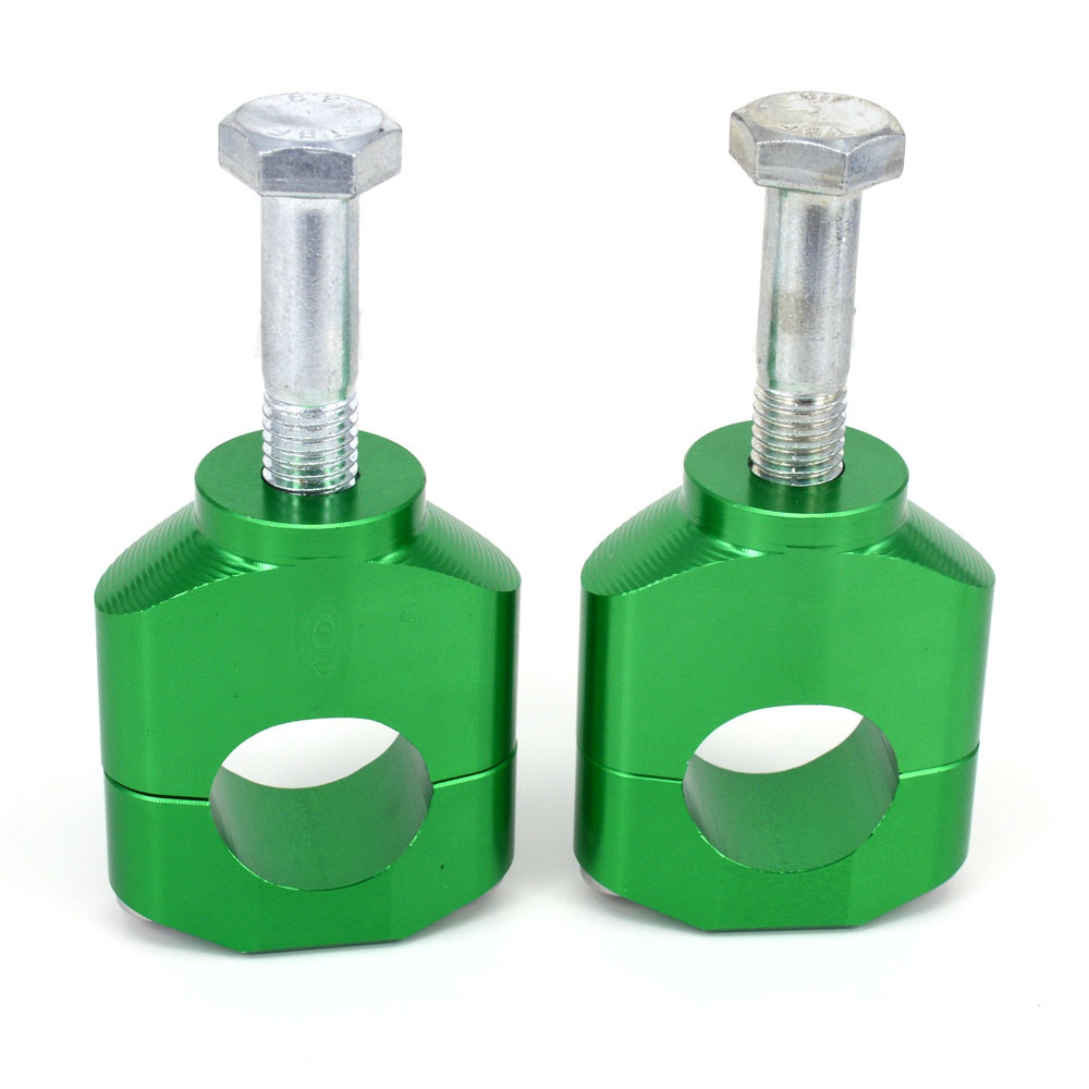 HandleBars Fat Bars Mounts Clamp Riser For KX125 KX250 KXF250 KXF450 eBay