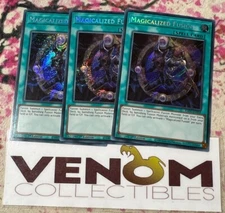 3x (M/NM) *EURO* Magicalized Fusion RA01-EN058 Secret Rare 1st Edition YuGiOh