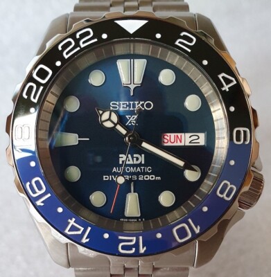 SKX007 Mod ''Bat Man V4'' Mod NH36A Jubiläumsarmband Neuzustand