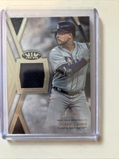 2020 Topps Tier One - Tier One Relics Nate Lowe #T1R-NL /395 (MEM)