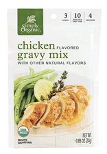 Simply Organic Chicken Flavored Gravy Mix Certified Organic, 0.85 Oz