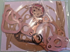 TRIUMPH T20 TIGER CUB PRE65 TRIALS AND ROAD FULL ENGINE GASKET KIT. 1954 - 1959
