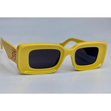 Loewe LW40101I Anagram Acetate Sunglasses Yellow   Excellent