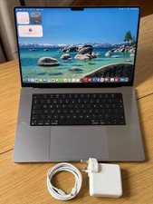 MacBook Pro M1 Pro 16 inch 2021 10C CPU 16C GPU 512GB SSD 16GB RAM A2485 Grey