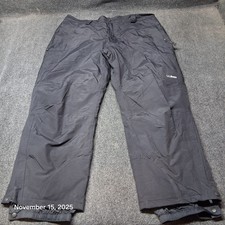 LL Bean Wildcat Insulated Ski Snow Pants Men Size XXL 2XL Black 251912