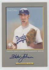 2005 Topps Turkey Red Auto Blake Johnson #TRA-BJ Auto 1p5