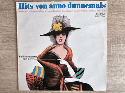 BALLHAUSORCHESTER KURT BEYER  HITS VON ANNO DUNNEMALS/LP/1977/Chanson/Schlager