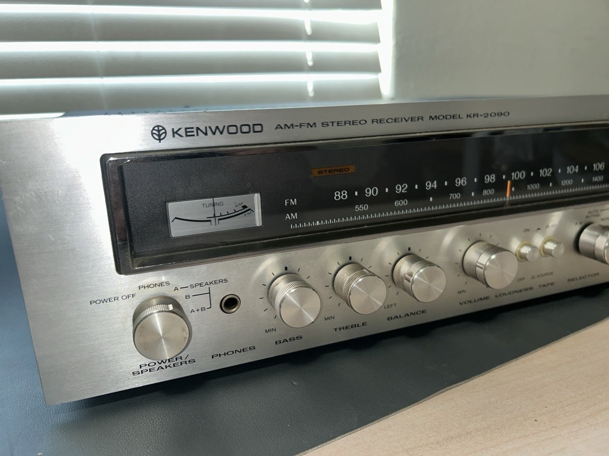 Vintage Kenwood AM/FM Stereo Receiver Model KR-2090 Japan | eBay