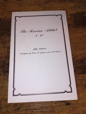 1970s The Heroine Addict Index # 1 - 11 Fanzine Comic Book Fan Zine Tanner Rare