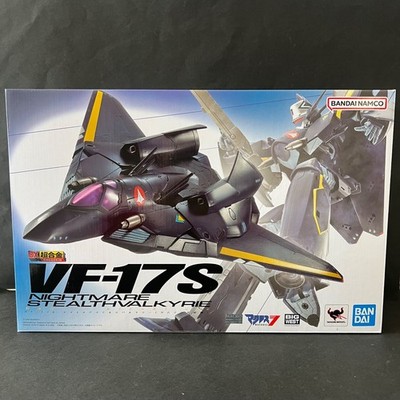 DX Chogokin Macross 7 VF-17S Nightmare Stealth Valkyrie Gamlin Kizaki Figure F/S