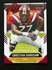 2021 Panini Score #369 Christian Darrisaw RC Los Angeles Rams Virginia Hokies