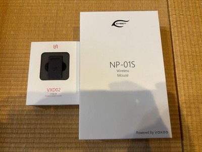 Vaxee Gaming Maus NP-01S Wireless mit 4K Empfänger Orange Gebraucht Ungetestet