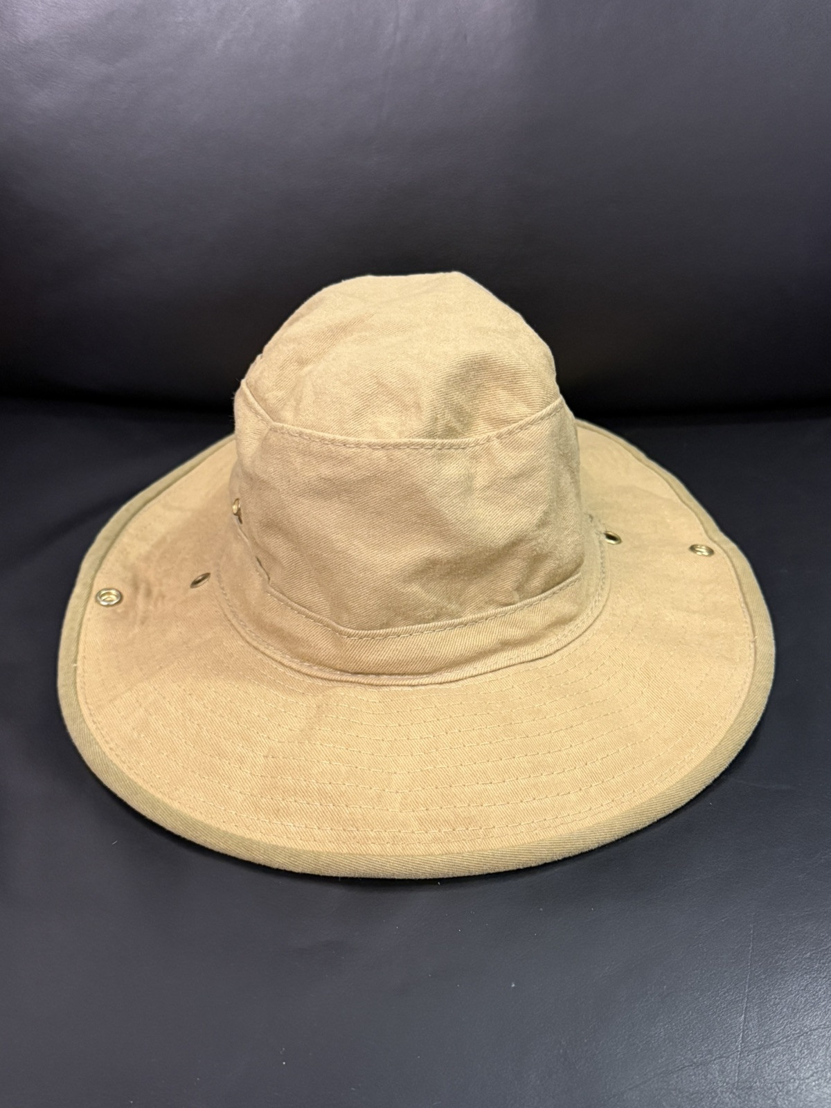 Henschel Hat Co. H1H Vented Canvas Safari Hat Size Medium US
