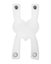 Heart-Shaped Bodysuit Extender - Custom Fit, Stretchable Snap-On Extension fo...