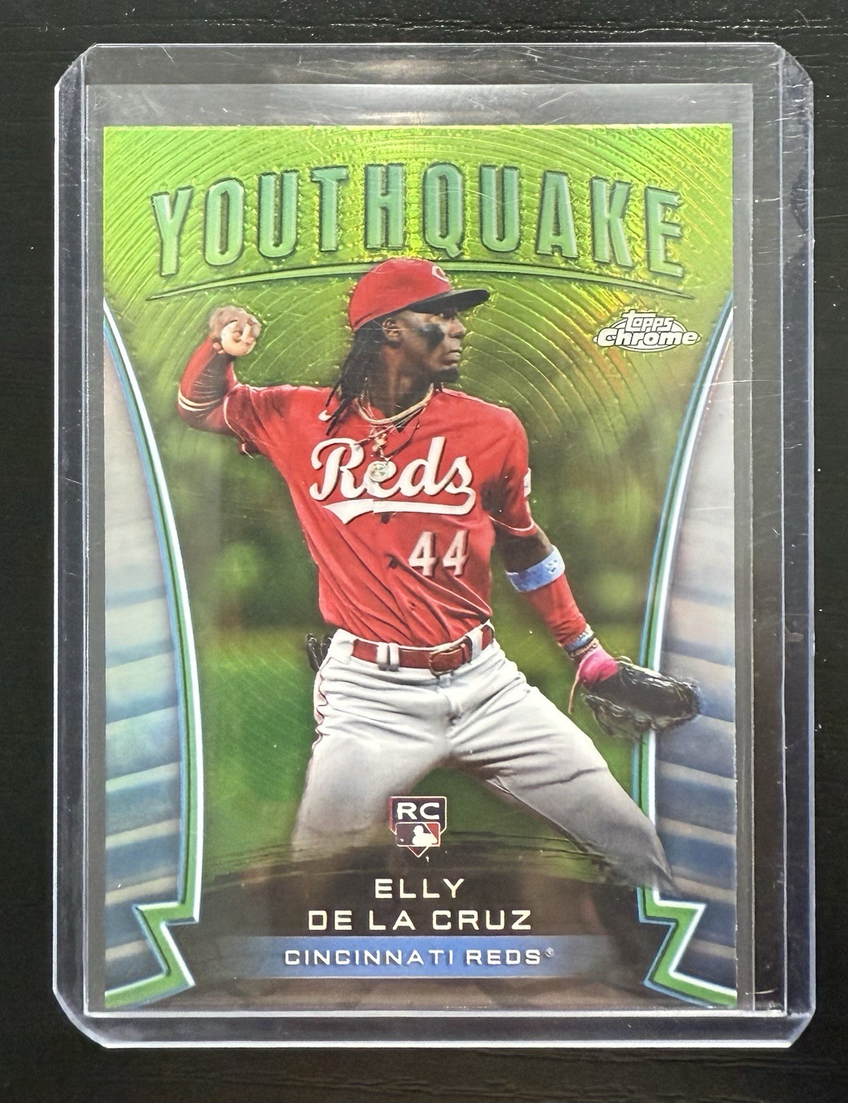 2024 Topps Chrome #YQ-1 Elly De La Cruz Youthquake SP Refractor