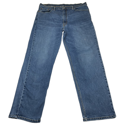 Levi's 550 Jeans Mens 40x32 Blue Denim Cotton Medium Wash Workwear