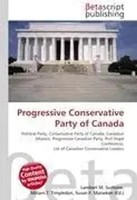 Lambert M. Surhone (U. A.) | Progressive Conservative Party Of Canada | Buch
