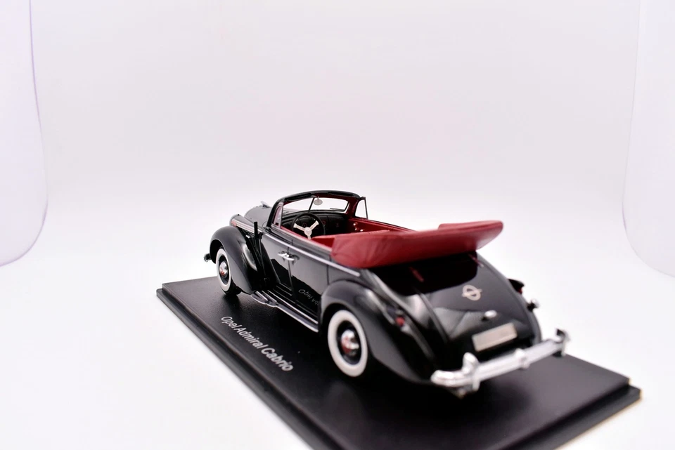 Modellino auto scala 1:43 Opel admiral cabrio Neo modellismo epoca collezione - Immagine 4 di 4