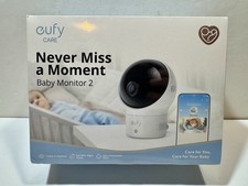 Eufy Baby Monitor 2 T8360 2K Wide Angle Night Vision Noise  Temperature Monitor