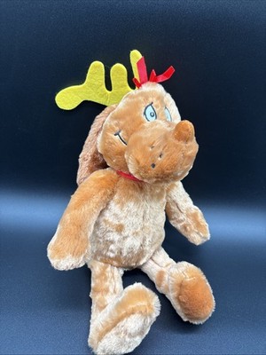 Kohls Cares Dr Seuss The Grinch Max As Reindeer Dog Plush Stuffed Toy Christmas