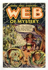 Web of Mystery #20 GD- 1.8 1953