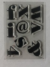 Stampin' Up! Numbers & Letters Craft Stamps for sale - eBay