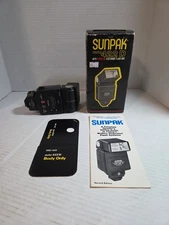 Sunpak Auto 433D Shoe Mount Flash