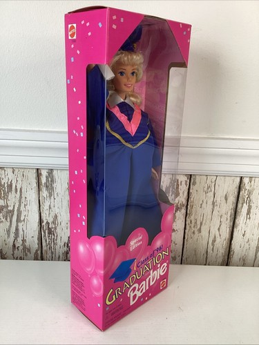 1995 CLASS OF’96 GRADUATION BARBIE - 15585 - UNOPENED ORIGINAL BOX - #3 - Picture 7 of 12