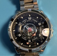 Invicta 70082 Mens Automatic 21 Jewel Black/R...