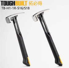 TOUGHBUILT Steel Rip Hammer. 18 OZ. Smooth Face Hand Tools, Professional