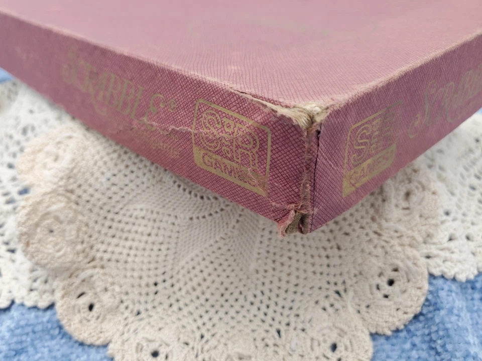 Vintage 1976 Scrabble Brand Crossword Game By Selchow & Righter Co. USA - Image 4 of 4