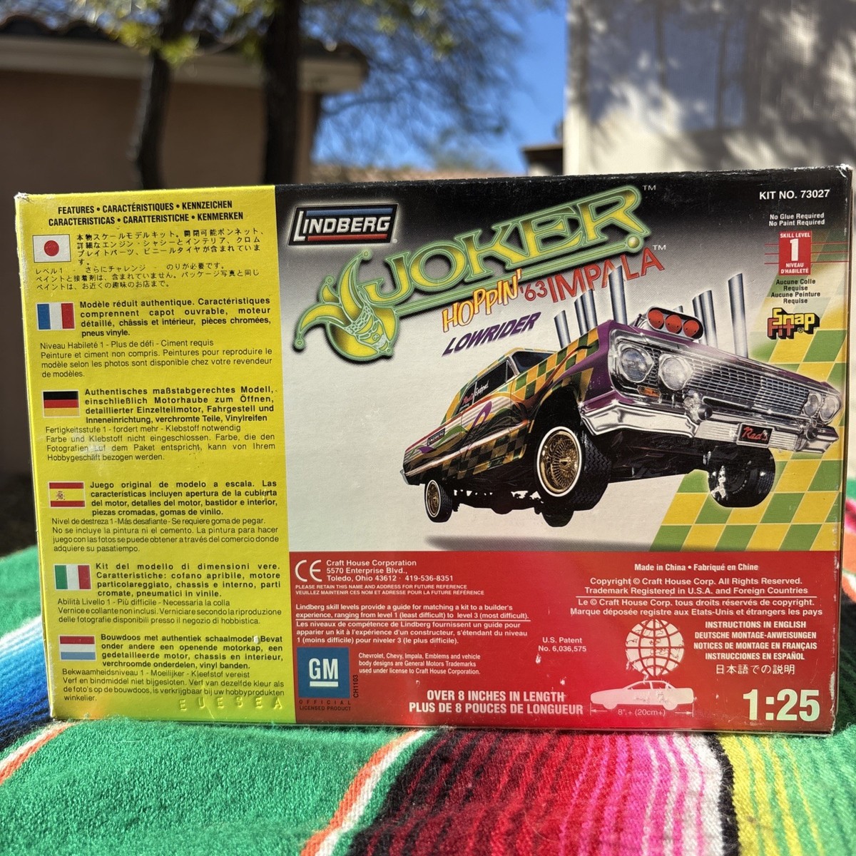 Lindberg Joker Hopping '63 Impala Lowrider - Buildn'Play | eBay