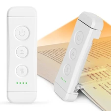 USB Rechargeable Book Light for Reading in Bed, Portable Clip-on LED Reading ...