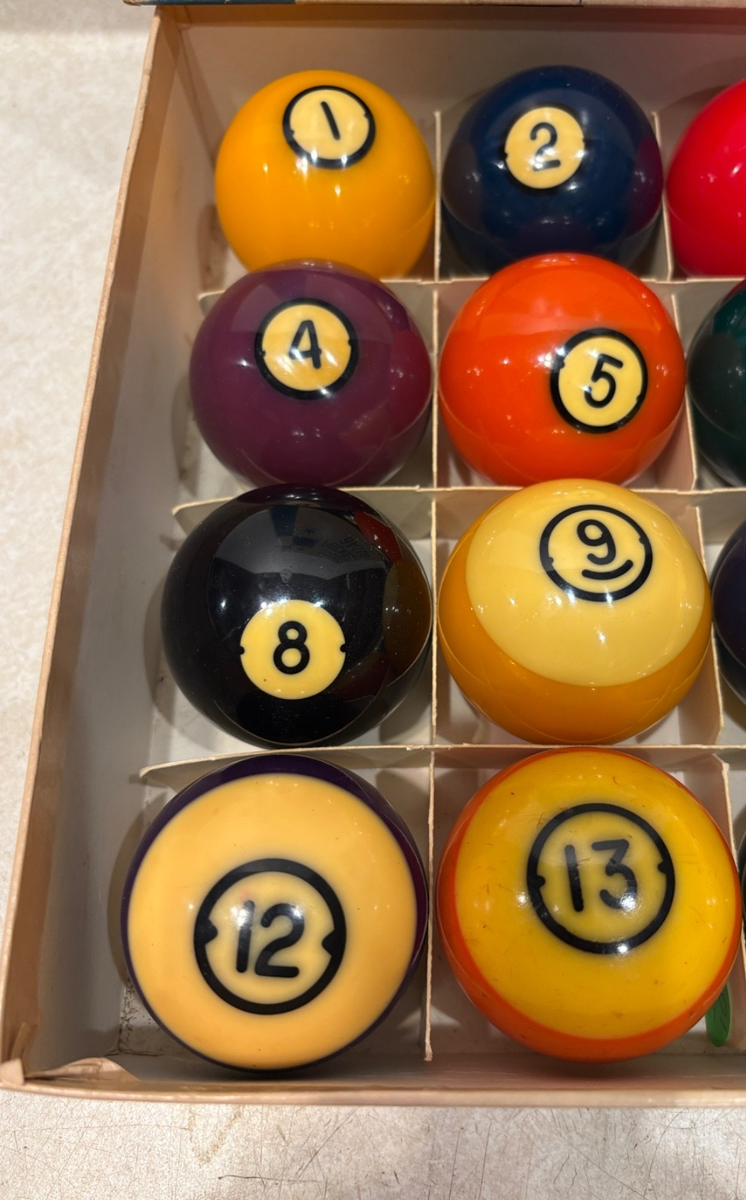 Vintage Brunswick Centennial Pocket Balls Pool Billiards | eBay