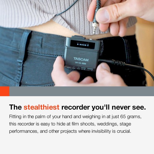 DR-10L Pro Field Recorder with Lavalier Microphone and 32-bit Float Recording... - Picture 4 of 9