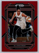 2023 Panini Prizm WNBA #45 Allisha Gray Red #/199