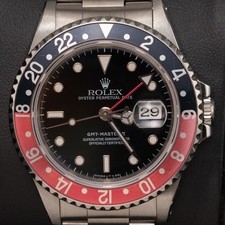 Rolex GMT-Master II Uhr  Coke  40 mm 16710 Sc...