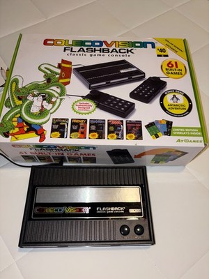 COLECOVISION FLASHBACK - Classic Game Console - 61 Games