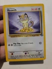 Pokemon TCG Card Vintage 1999 WOTC Game Freak Nintendo Wizards 90s Meowth
