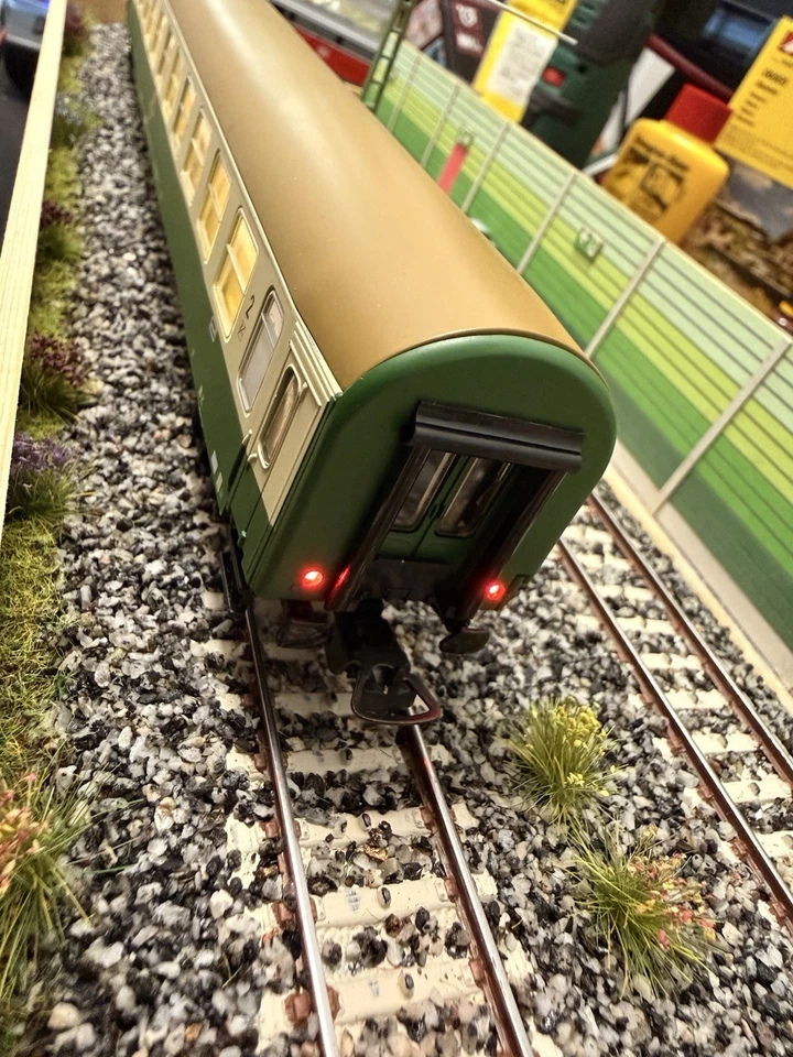 Saxony Models 1:87 H0 Express Train Car Set Halberstädter DB in Original Packaging for AC - Image 3 of 4