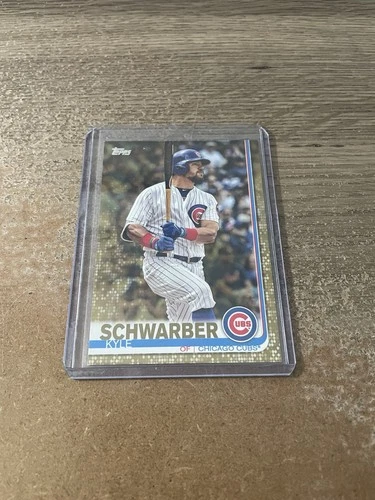 Kyle Schwarber 2019 Topps Kyle Schwarber #349 Gold