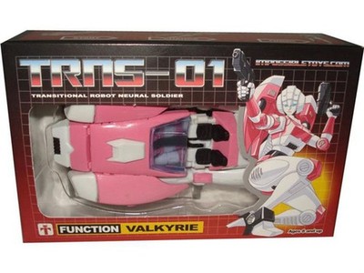 TRNS-01 Valkyrie | Impossible Toys 3rd Party Figure Rare Hard to Find