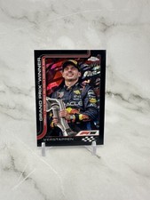 2025 Topps Chrome - Max Verstappen Grand Prix Winner F1 Logo Refractor Black /75