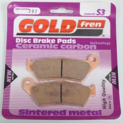 Plaquette de frein Gold Fren pour Moto BMW 1100 R S 1999 à 2000 ARG / R2S/K083 - Photo 1/2