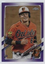 2021 Topps Chrome Purple Refractor 82/299 Ryan Mountcastle #63 0ok8
