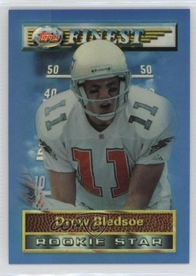 1994 Topps Finest Refractor Drew Bledsoe #146 0nr3