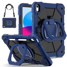 Rugged Stand Case w/ Pen Holder For Apple iPad 2025/2022 11th 11"/10th Gen 10.9"